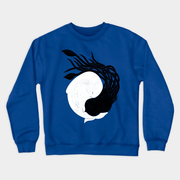 Sea Frenemies Crewneck Sweatshirt by geekchic_tees